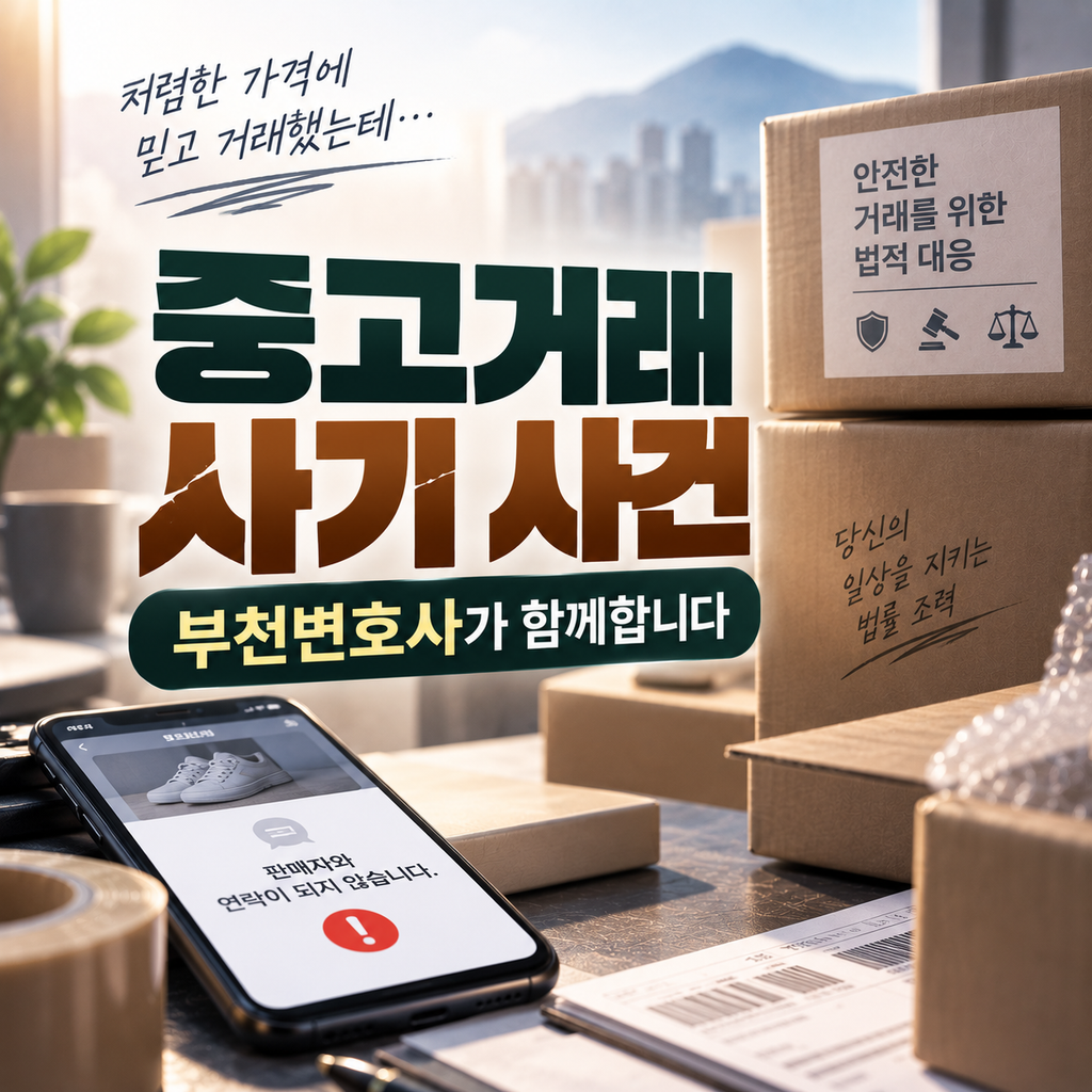 중고거래사기부천변호사